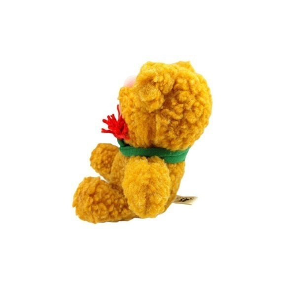 Vintage 1987 Henson Associates Baby Fozzie 9" Plush‎ Bear Red Green Scarf Toy - Picture 2 of 6